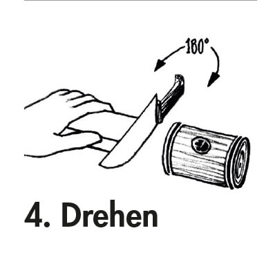 Horl Rollschleifer - Schritt 4 – Drehen