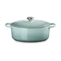 Bräter mit Deckel 31 cm Signature Sea Salt Le Creuset