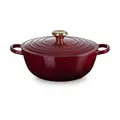 La Marmite mit Deckel 26 cm Signature Garnet Le Creuset