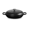 Gourmet-Profitopf mit Deckel 30 cm Signature Schwarz Le Creuset