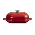 Brot-Bräter 29 cm Signature Kirschrot Le Creuset