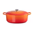 Bräter mit Deckel 35 cm Signature Ofenrot Le Creuset