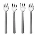 Kuchengabel 4er-Set Bernadotte Edelstahl glänzend Georg Jensen