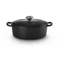 Bräter mit Deckel 40 cm Signature Schwarz Le Creuset