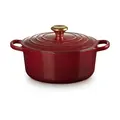 Bräter mit Deckel 24 cm Signature Garnet Le Creuset