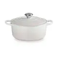 Bräter mit Deckel 24 cm Signature Meringue Le Creuset