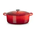 Bräter mit Deckel 31 cm Signature Kirschrot Le Creuset