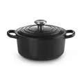 Bräter mit Deckel 20 cm Signature Schwarz Le Creuset