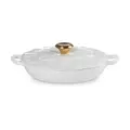 Gourmet-Profitopf Blume 26 cm Weiß Le Creuset