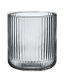 Wasserglas 380ml Zephyr Ribbed anthrazit Ladelle