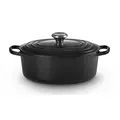 Bräter mit Deckel 35 cm Signature Schwarz Le Creuset