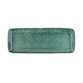 Platte 38x14cm black/green Bitz